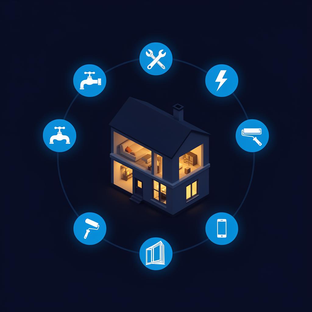 Home services verticals: plumbing, electrical, repair, painting, and more